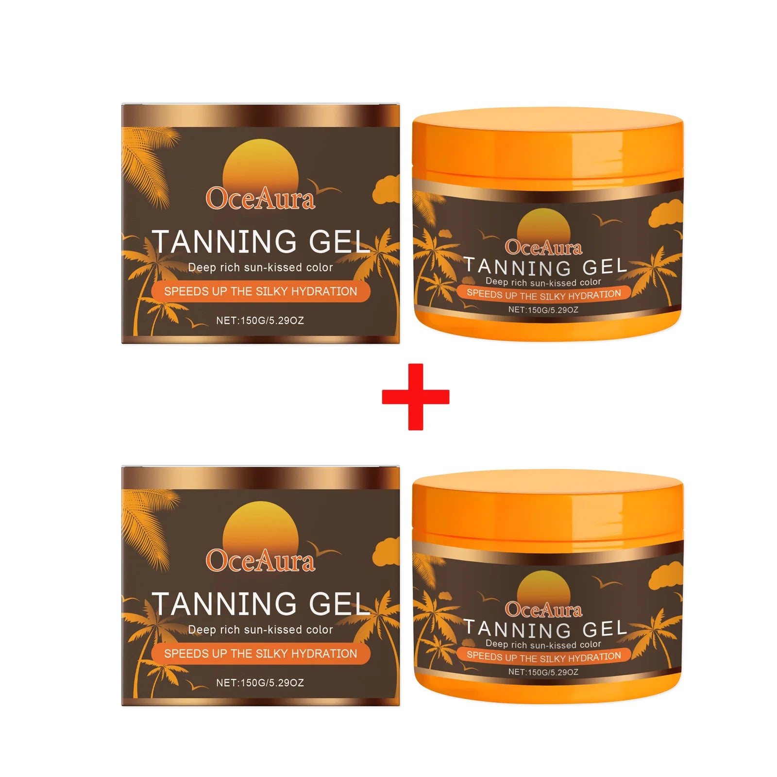 Body Tanning Gel Hydrating Lasting Natural Bronzing Soothe Drying Even Skin Tone Accelerate Dark Skin Sun Tanning Body Cream