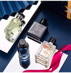 Luxury Brand Perfume Men Cologne 100ml Parfums Homme Gift Box 4Pcs Set Perfumes Masculinos Natural Floral Fruity Scent Spray