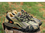 Men Casual Shoes Summer Outdoor Sneakers Women Footwear Trainer Camouflage Shoe Anti Slip Wear-Resistant Hiking Footwear