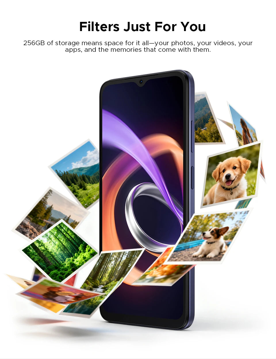 Global Version DOOGEE Note56 Plus Android 16 Smartphone 48GB+256GB 6150mAh Large Battery 6.56'' 90Hz Display 50MP Camera NFC