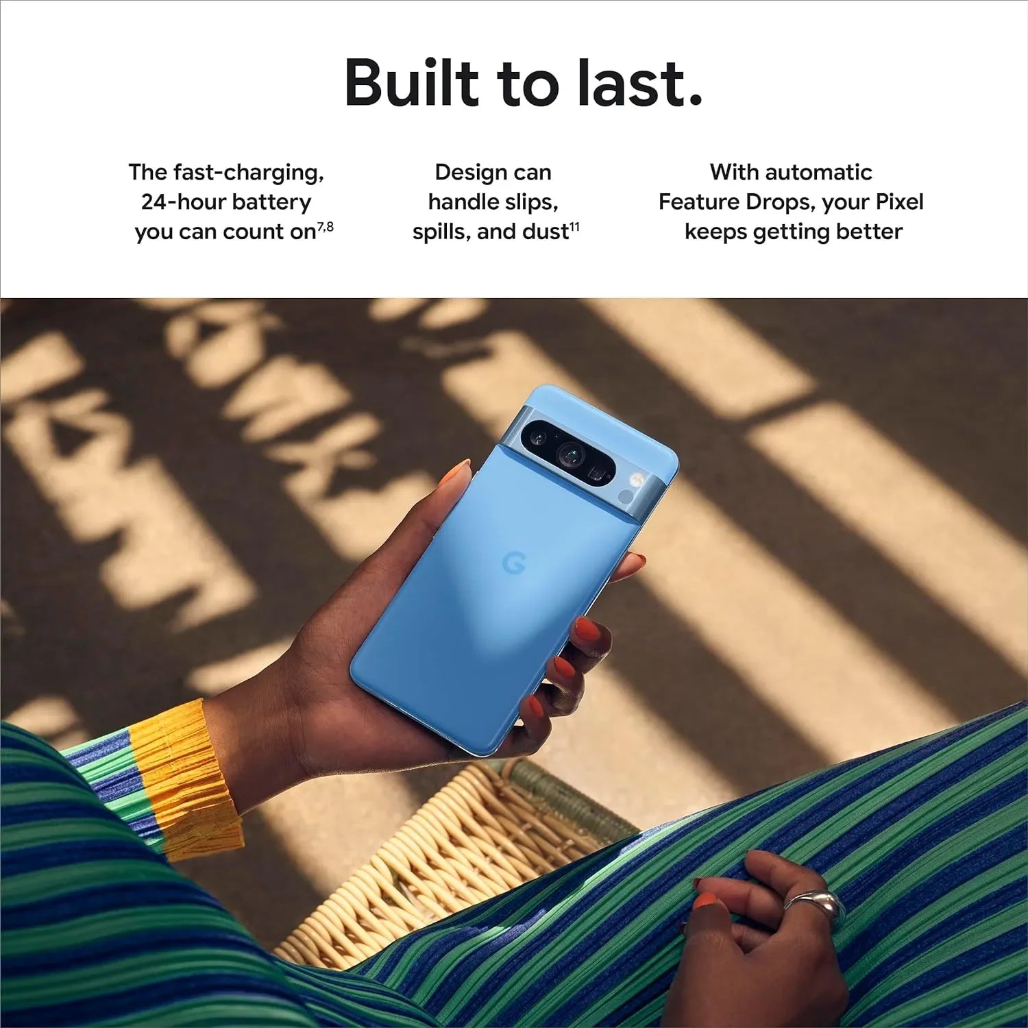 Google Pixel 8 Pro, Google Tensor G3, 6.7, 50 MP and 48 MP, OLED 120Hz, IP68/water resistant, 5050 mAh, 5G