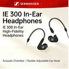 Sennheiser IE 300 Hi-Fi Audiophile In-Ear Earphones, Wired Earbuds with Detachable Cable, Noise Isolating for Studio Monitor