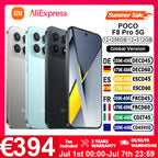 Global Version POCO F8 Pro 5G 6.59" Snapdragon® 8 Elite Mobile Platform 6210mAh 100W HyperCharge 50MP camera NFC IP68 XIaomi