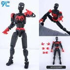 Venom Spider-Man Lucky13 Dummy13 Action Figures - 3D Printed T13 Multi-Jointed Shapeshift Mannequin Anime Collectible Toys