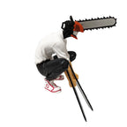 Anime Chainsaw Man Figure 2pcs Set Denji Action Figural 14-17cm Car Decoration Doll PVC Model Collection Toys Children Gifts