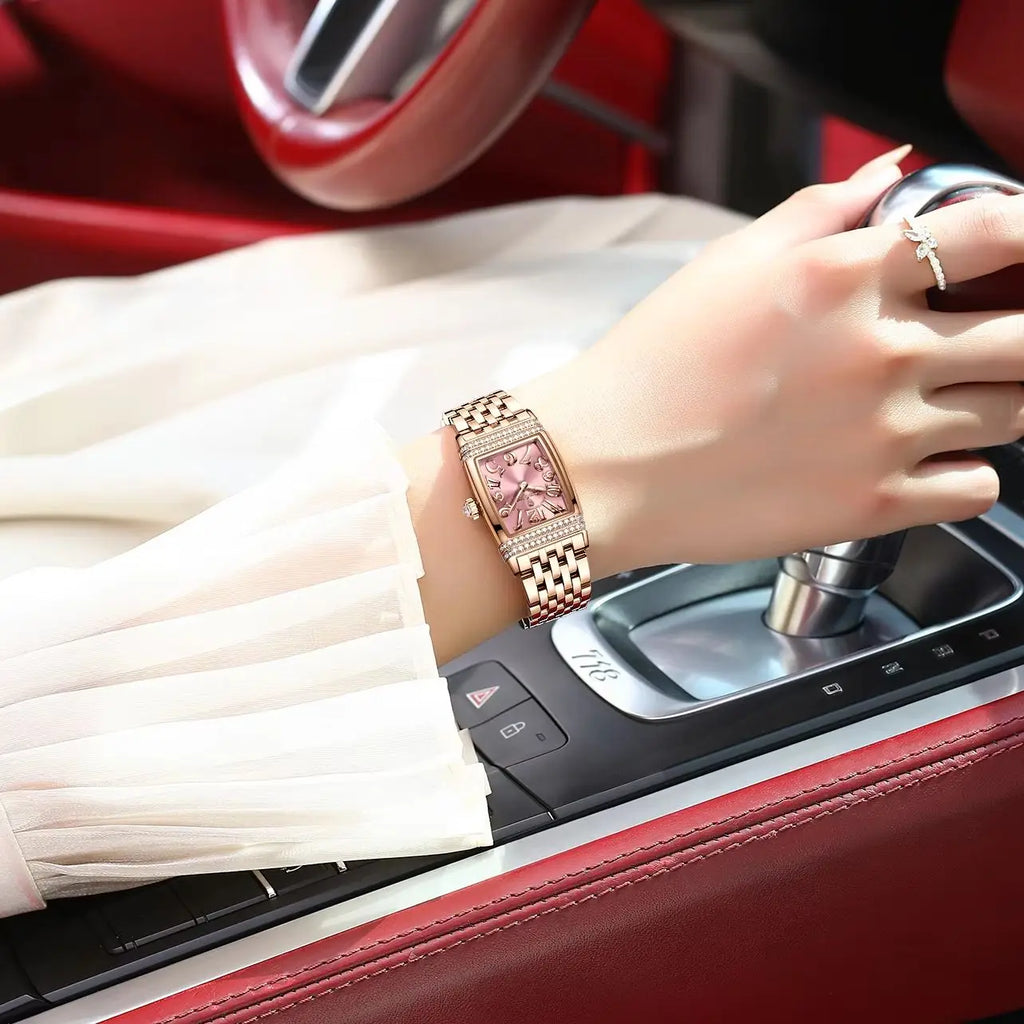 POEDAGAR Elegant Watch For Woman Stainless Steel Quartz Waterproof Ladies Watch High Quality Casual Women's Watches Female Reloj