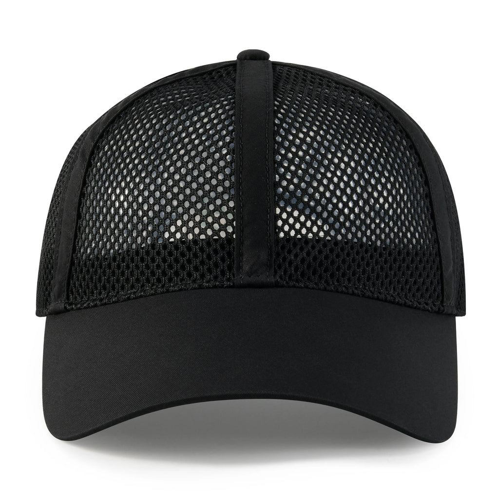 VOBOOM Breathable Full Mesh Baseball Cap for Men Women Lightweight Trucker Sports Hats  Quick Dry Outdoor Running Cap