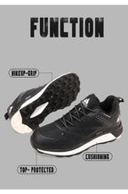 HIKEUP Outdoor Men's Sneakers Women Breathable Trail Running Shoes Hiking Shoes Trail Male Comfort Trekking Running Sneakers