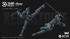 SHEIK MAINLAND 3MIN PROJECT A 3.75inch Super Movable Humanoid Body Strong Attack Alien Figure Assembly Model Toy Collection Gift