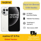 realme GT8 Pro 5G Smartphone 16+512GB,Global Version, 7000mAh Battery, 50MP Camera, Qualcomm Snapdragon8 ,Without Charger