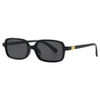 Luxurious Rectangle Sunglasses Women Oval Vintage Brand Designer Square Sun Glasses Men Shades Female Eyewear