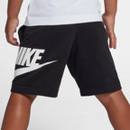 Nike genuine summer children's retro sports logo printed straight leg shorts HA5017-023