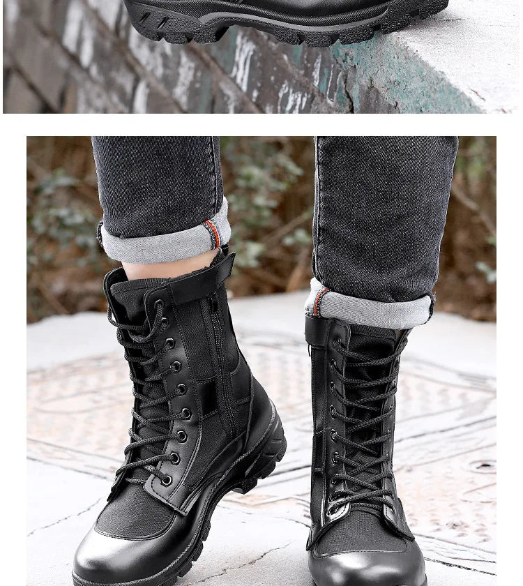 Summer Ultralight   Boots Men Womens Zipper Mesh Breathable Canvas Outdoor Hiking Shoes  Training Work Shoes