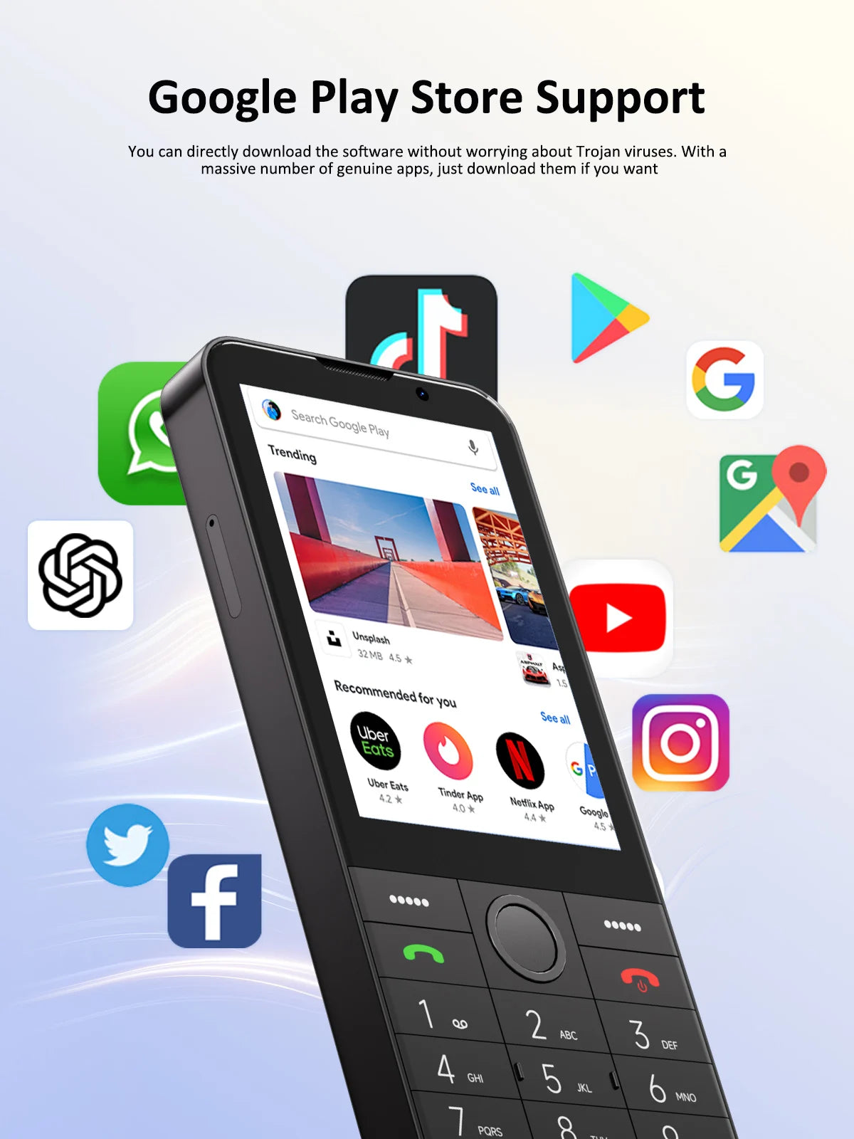 SERVO F26 PRO Android Smartphone Touch Screen 4G Cellular 3.5" Display WiFi GPS Google Play Button Smart Phones Dual SIM 2850mAh