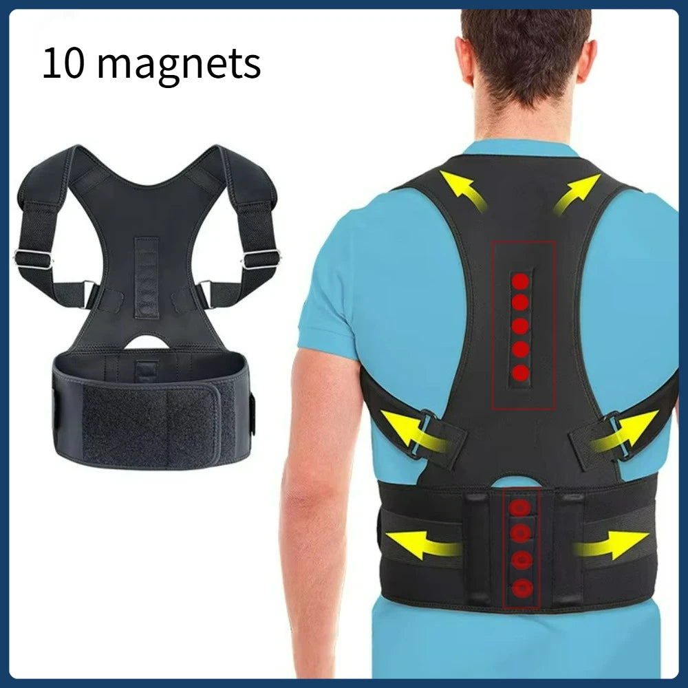 Adjustable Body Orthopedic Support Brace Belt ,pain relief from illess Posturas Shoulder Hunchback Back Posture Corrector belt Main image