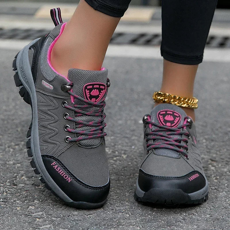Women Hiking Shoes Outdoor Sneakers Non Slip Walking Shoes Comfortable Footwear Climbing Jogging Boots Sports Shoes for Wamen Main image