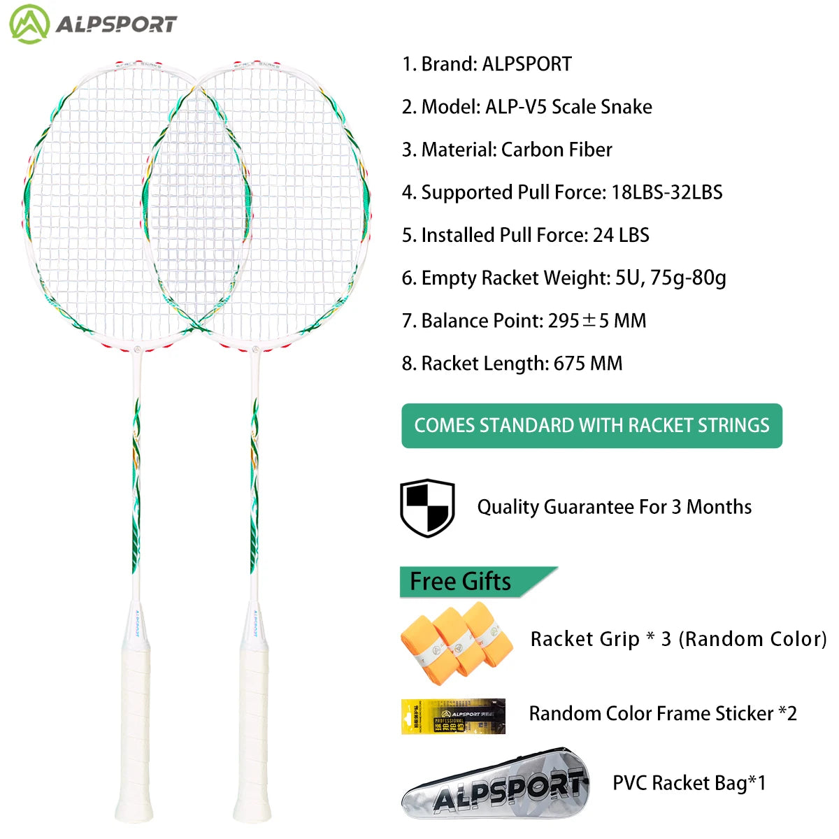 ALP ZJ2.0 Pro 4U 85g 100% Carbon Fiber + Titanium Alloy Badminton Racket Ultra-light Sports Equipment Racket Badminton Training