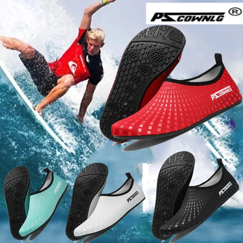 Water Shoes for Women Men Barefoot Quick-Dry Aqua Socks Slip-on for Beach Swim Surf Yoga Exercise