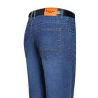 Man Pants Office Business Jeans Men Classic Blue Black Cotton Stretch Straight Denim Pants Male Brand Trousers