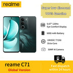 realme C71 Smartphone , 4G Mobile,Global Version, 8+256GB,50MP Camera, 6.67" Display at 120Hz, 6000mAh Battery, Without Charger