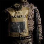 Rhino Rescue Trauma Kit,Combat Survival Gear Medical Kit,Tactical for Emergency First Aid, IFAK Refill Supplies