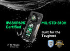 【2025 New】Ulefone Armor 33 Pro 5G Rugged Phone Smartphone Android 14 32GB+512GB 25500mAh Night Camera 64MP NFC Loud Speaker