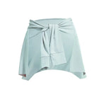 Gym Skirt Wrap Covering Buttocks Workout Fitness Wear Dance Ballet Skirts for Women Sport Yoga Dress Short Thigh Cover Skirt