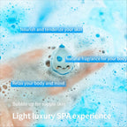 Children’s  Bath Bombs Set Bath Gift with Hidden Toys Safe Ocean Bubble Bath Perfect for Sensory Play Bathtime Fun
