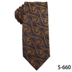 Trendy Handmade Polyester Silk Tie Men's Business Suit Accessory Floral Patterned Bow Tie for Wedding Prom Party Gift