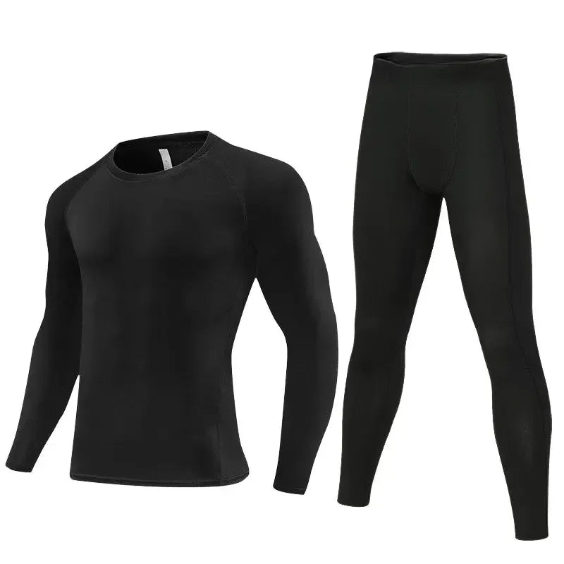 Kids' Sports Compression Set - Quick-Dry Breathable Activewear for Boys & Girls, Stretchy Running Outfit