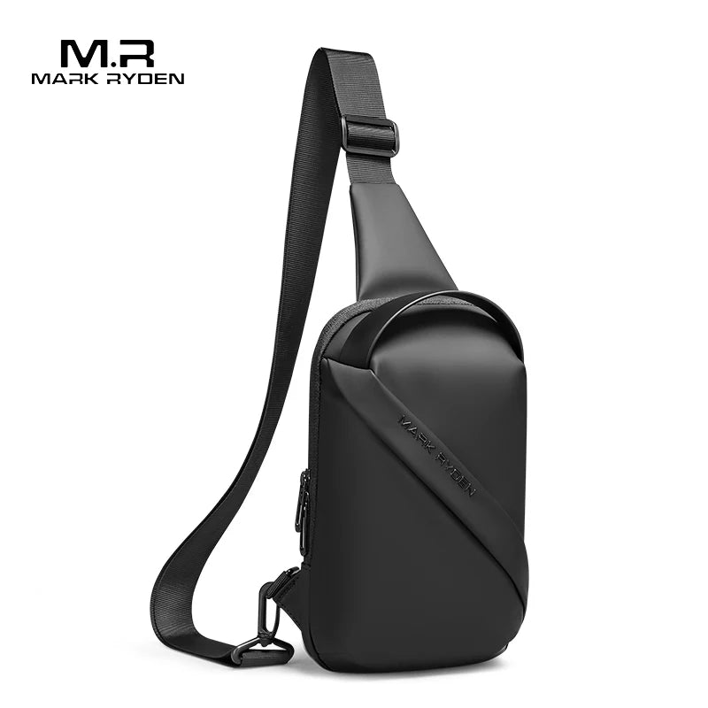 Mark Ryden Men Bag Oxford Sling bag 7.9 inch Male Chest Bag Crossbody Bag For Man Moto Biker Shoulder Bags Black New Fashion Bag Main image