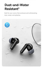 Baseus EP10 Pro ANC Earbuds Wireless Bluetooth 6.0 Earphones 50dB Realtime Adaptive Headphones 6 Mic Hi-Res LDAC IP55  Ear buds
