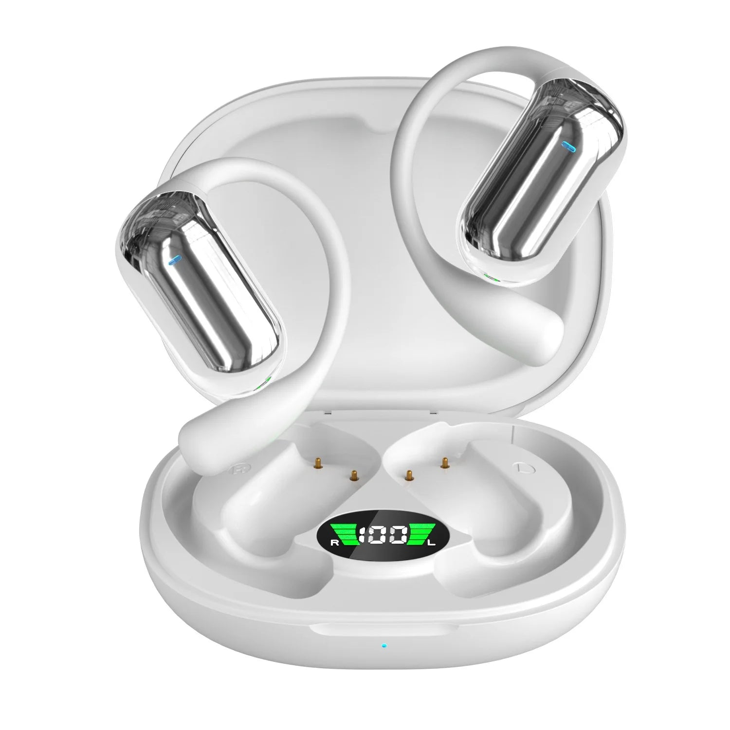 UYUXIO Real Time Translator Headphones AI Language Translation Earbuds 144 Languages & Accents 3 in 1 OWS Ear Buds for Business