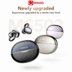 MINISO MS503 Wireless Bluetooth Earbuds AI Translation Earphones Outdoor Sports Headphones Clear Sound Headset Soft Comfortable