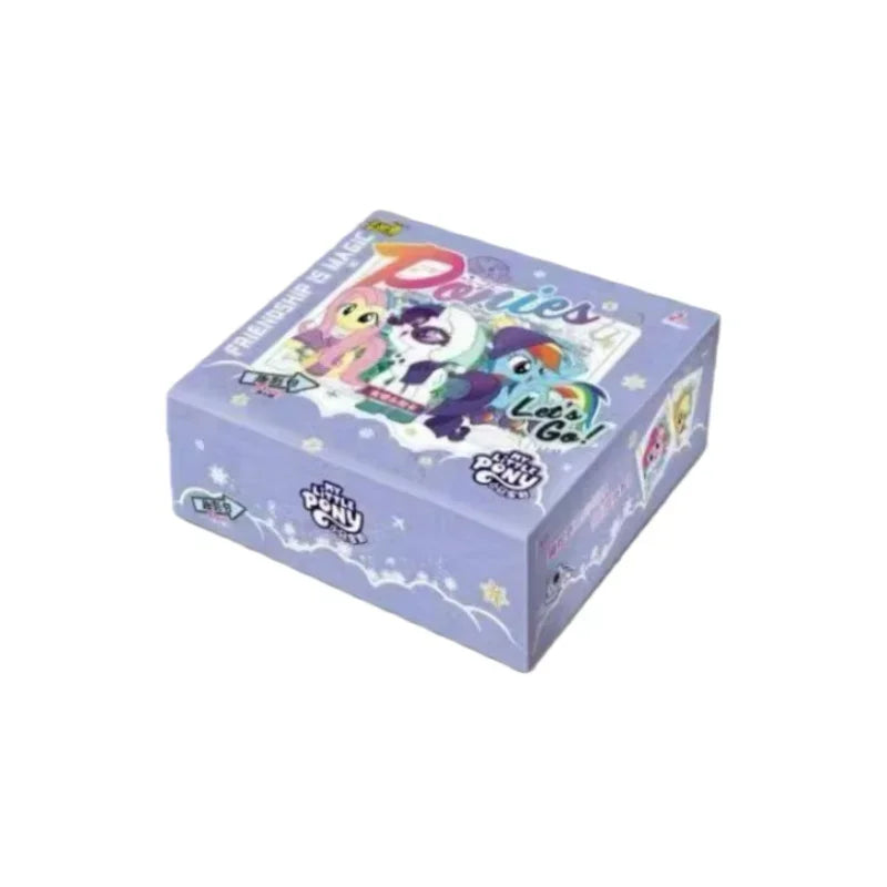 KAYOU Genuine New My Little Pony Friendship Eternal Star Bag 2 Rhythm Moon AR Gilded Decoration OR Collection Card Gift