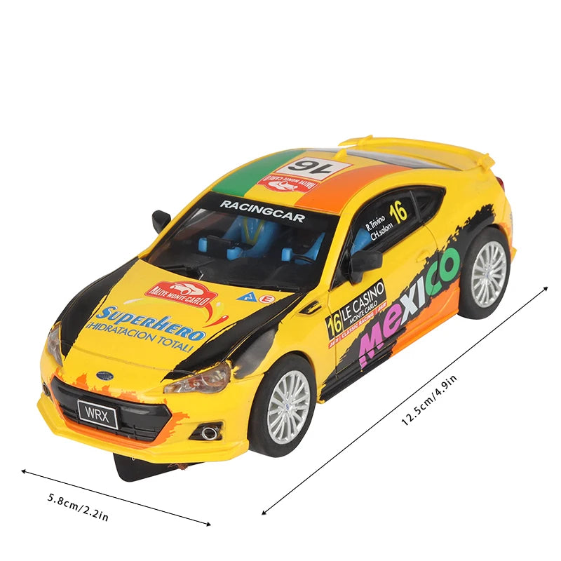 Analog Slot Car 1 32 Scale Racing Police Toy For Children Electric Race Track
