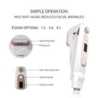 Professional Mini HIFU Facial Rejuvenation Anti Aging Wrinkle Beauty Machine Ultrasonic Skin Care SPA Salon Home Use For Women