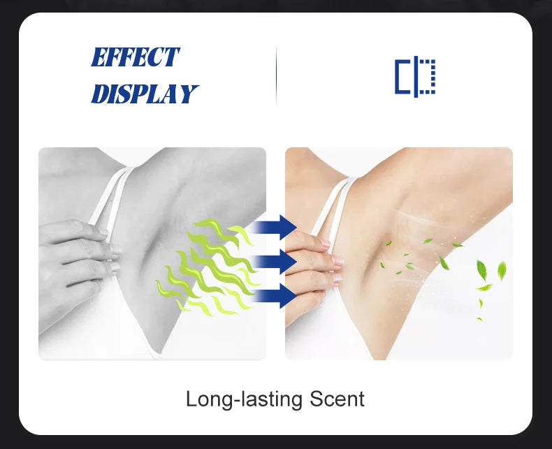 72-Hour Long-Lasting Deodorant Men，Aluminum-Free Fresh Scent，Pure Sport for Gym & Workout，Underarm Odor Body Remove，No Stains