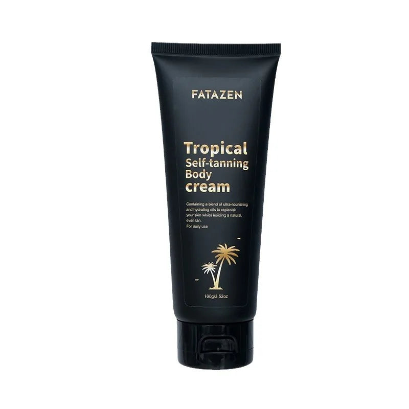 Instant Dark Tanning Lotion - Natural Self-tanner, bringing the body a stripe-free medium dark gradient tan Main image