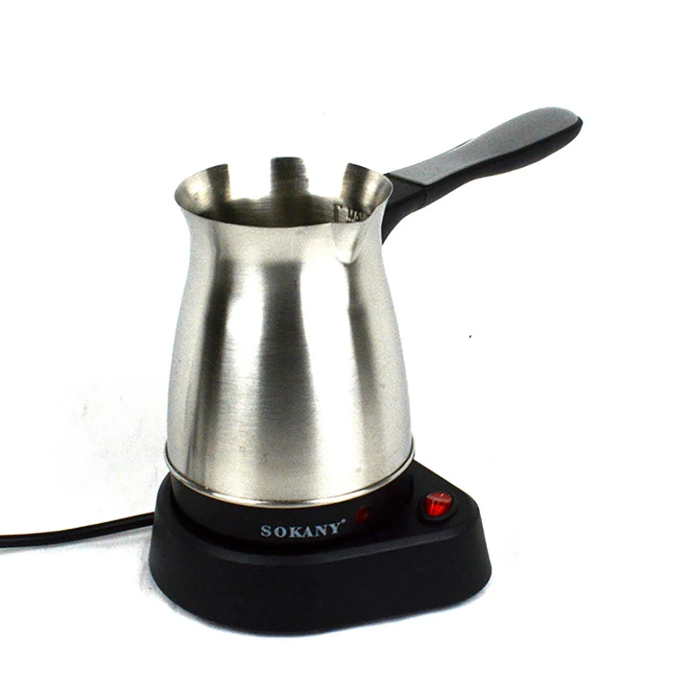 500ML Turkish Electric Kettle Portable Stainless Steel Teapot Water Boiler 220V Home Tea Pot Coffee Maker Machine 5 Cup 주전자 전기포트 Main image