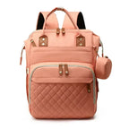 USB Mummy Bag Diaper Bag Baby Care Large Capacity Mom Backpack Mummy Maternity Wet Bags Waterproof Baby Pregnant Nappy Backpack