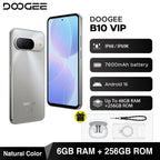 World Premiere DOOGEE B10 Smartphone 7600mAh Battery 6GB 256GB 6.6'' Display 64MP AI Camera Gemini AI Android 16 Mobile Phone