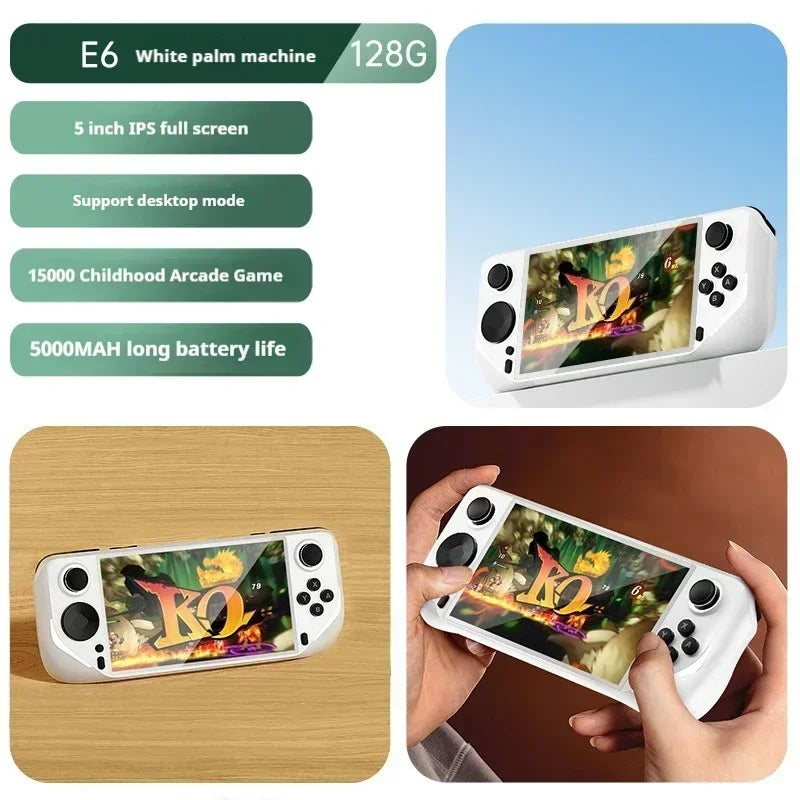 E6 Handheld Gaming Machine Compete With The New Large 3d Gaming Handheld Console 5-Inch Large Screen Portable Gaming Console