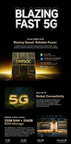 Blackview OSCAL PILOT 5 5G mobile phones AI Rugged Smartphone UNISOC T8100 6.67" 2.4K Display 120Hz, 8GB 256GB, 15000Amh Phones