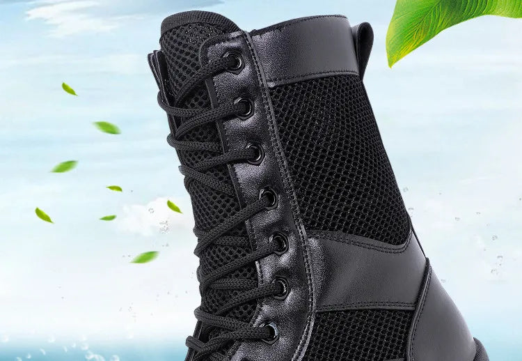 Summer Ultralight   Boots Men Womens Zipper Mesh Breathable Canvas Outdoor Hiking Shoes  Training Work Shoes