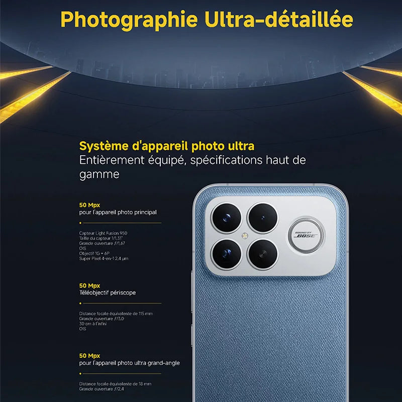 POCO F8 Ultra 5G, NFC,120Hz 6.9" AMOLED Display, 50 MP Light Fusion 950 Sensor with OIS, 6500 mAh Battery, IP68