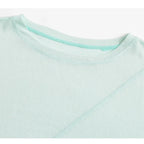 DRUR Women Thin Summer Yoga Shirts Loose Fit Breathable Workout Tops with Side Slits Lightweight Running Sport Tee Athletic Wear