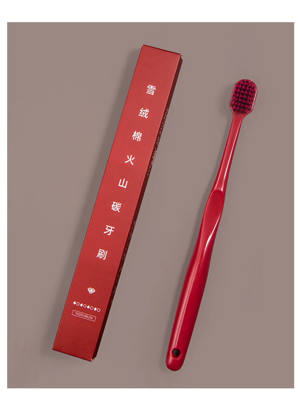 Four colors New Volcanic Charcoal Toothbrush Widen Soft Eco Friendly Portable Fiber bursh Premium Oral Hygiene Care Dropshipping