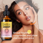 Vitamin-Enriched Tanning Drops 60ml - Beta-Carotene Formula Naturally Enhances Skin Color for a Sun-Kissed Glow Without UV.