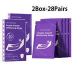 Teeth Whitening Strips Cleaning Dental Yellow Plaque Stains Removal Bleacher Restore Bright Tooth Oral Hygiene Care Stickers Gel